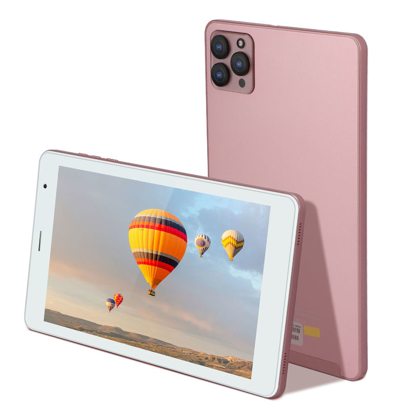 C-Idee Android 12 C-Idee 8 Smart Tablet PC mit Gehäuse 512 GB ROM WiFi 1280x800 Auflösung HD Touchscreen CM813-Pink