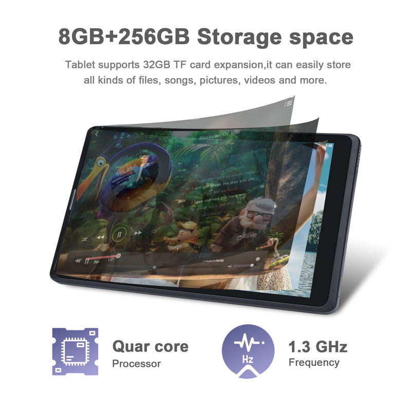 C-Idee Erwachsene Schwarz Android 8 Zoll Tablet PC CM835 MTK Chip 256 GB Großer Speicher GPS unterstützt