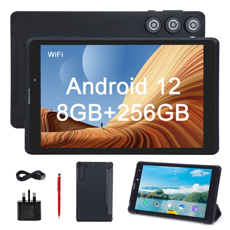 C-Idee Erwachsene Schwarz Android 8 Zoll Tablet PC CM835 MTK Chip 256 GB Großer Speicher GPS unterstützt