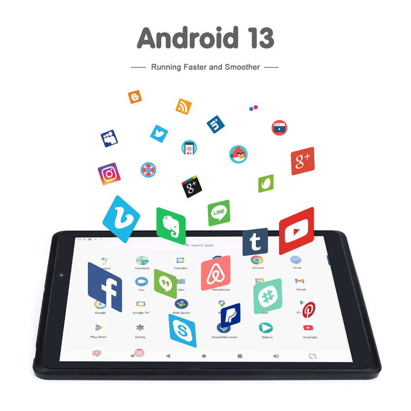 C-Idea Portable 8 Zoll Tablet Android 13 mit Blaulicht Bildschirm WLAN 32 GB + 64 GB Erweiterte HD IPS CM825