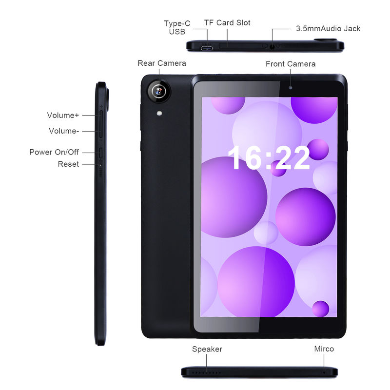 C-Idea Portable 8 Zoll Tablet Android 13 mit Blaulicht Bildschirm WLAN 32 GB + 64 GB Erweiterte HD IPS CM825