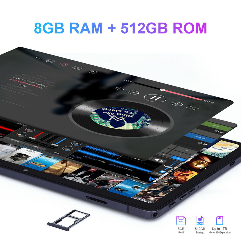 C Idee Großer Bildschirm 8 GB RAM 512 GB ROM 10 Zoll Tablet PC mit Tastatur CM8500