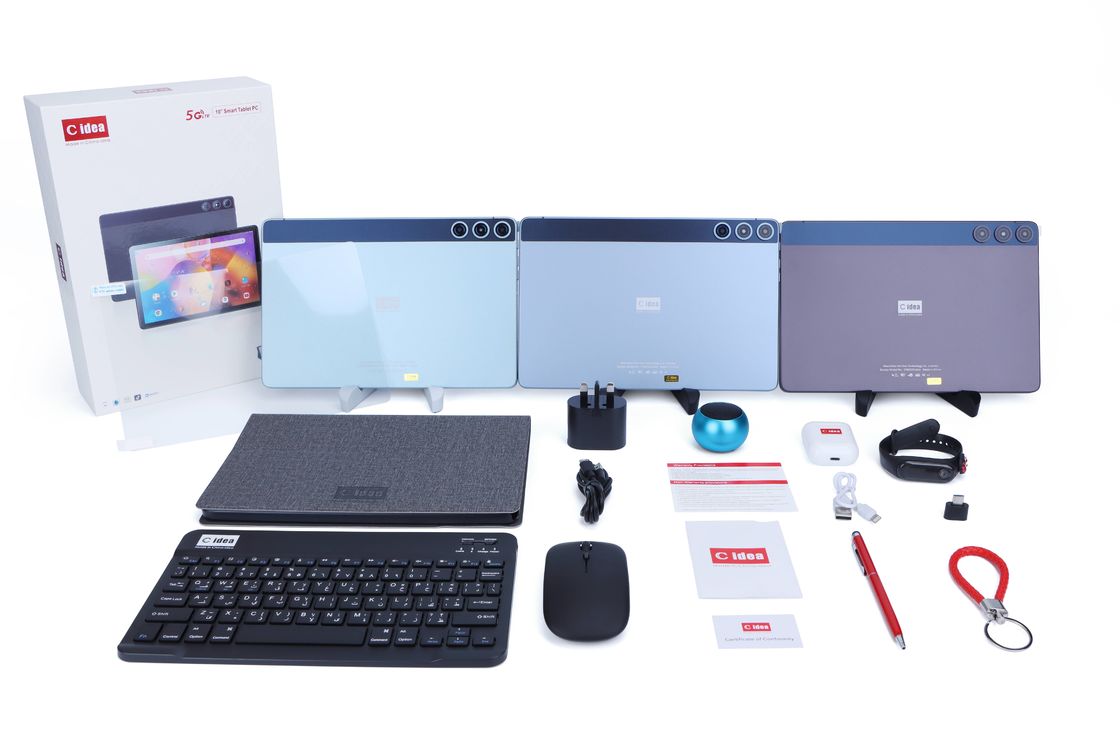 C Idea SIM-Unterstützung 8 GB RAM 512 ROM Bildungstablet für Studenten mit Tastatur und 2 CM8500