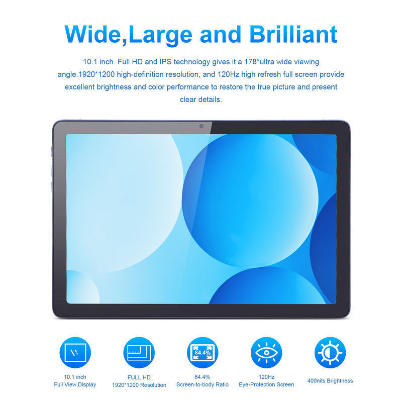 C Idea Android Tablet mit Doppelkamera 6000mAh Google zertifiziert 10,1 Zoll Tablet P1200