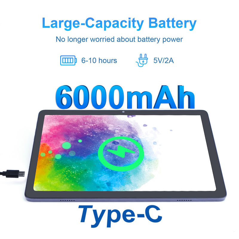 C Idea Android Tablet mit Doppelkamera 6000mAh Google zertifiziert 10,1 Zoll Tablet P1200