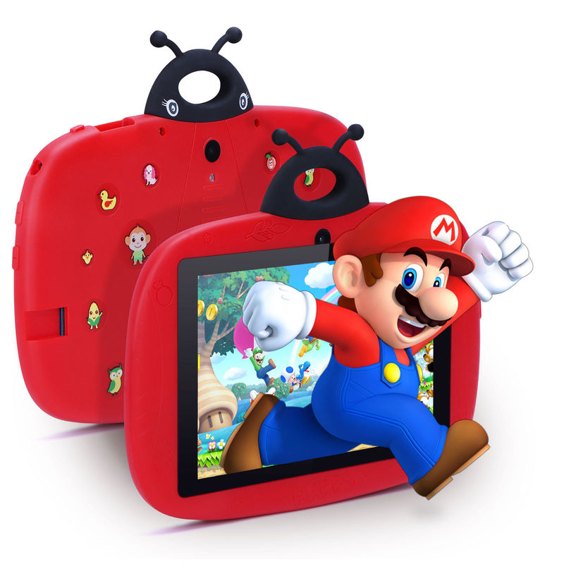 C Idea WiFi Tablet für Kinder 7 Zoll Smart Tablet PC für Kleinkinder Lernen mit Fall CM76