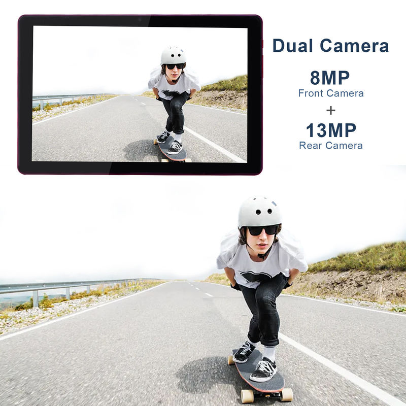 C Idee 10 Zoll Android 12 Tablet 8 GB RAM 256 GB ROM Modell CM8000PLUS Rot