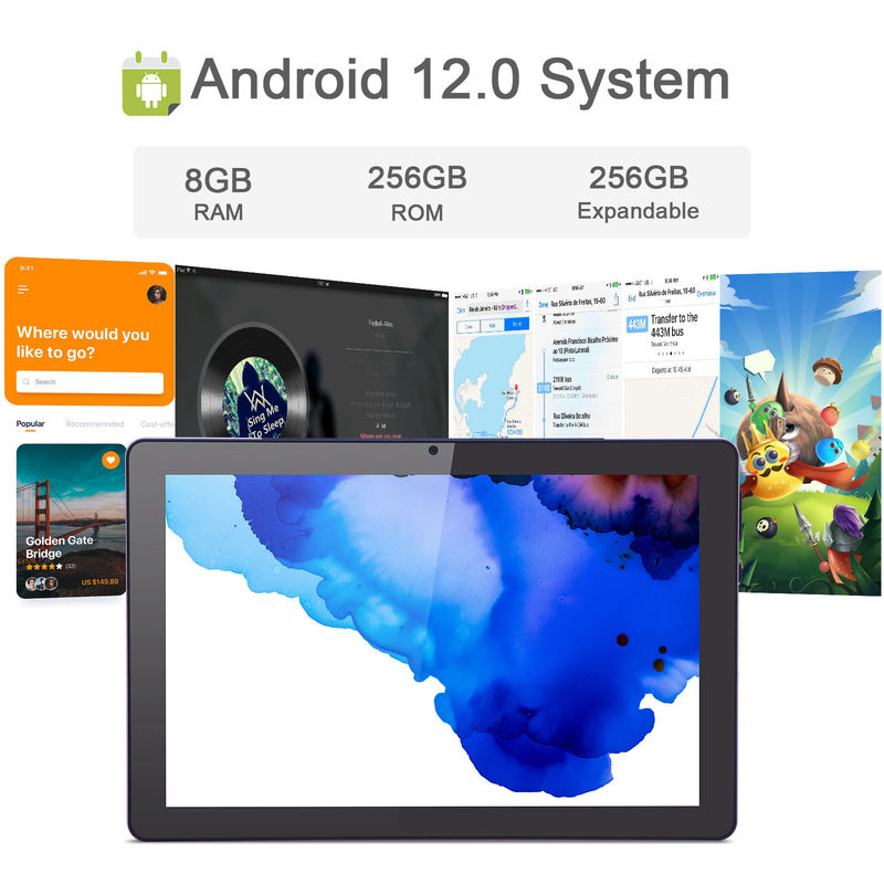 C-Idee 9,7 Zoll Android 12 Tablet 8 GB RAM 512 GB ROM Modell CM7800 Pink