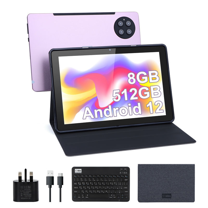 C-Idee 9,7 Zoll Android 12 Tablet 8 GB RAM 512 GB ROM Modell CM7800 Pink