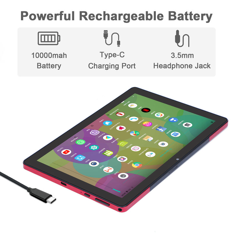 C-Idee 9,7 Zoll Android 12 Tablet 8 GB RAM 512 GB ROM Modell CM7800 Rot
