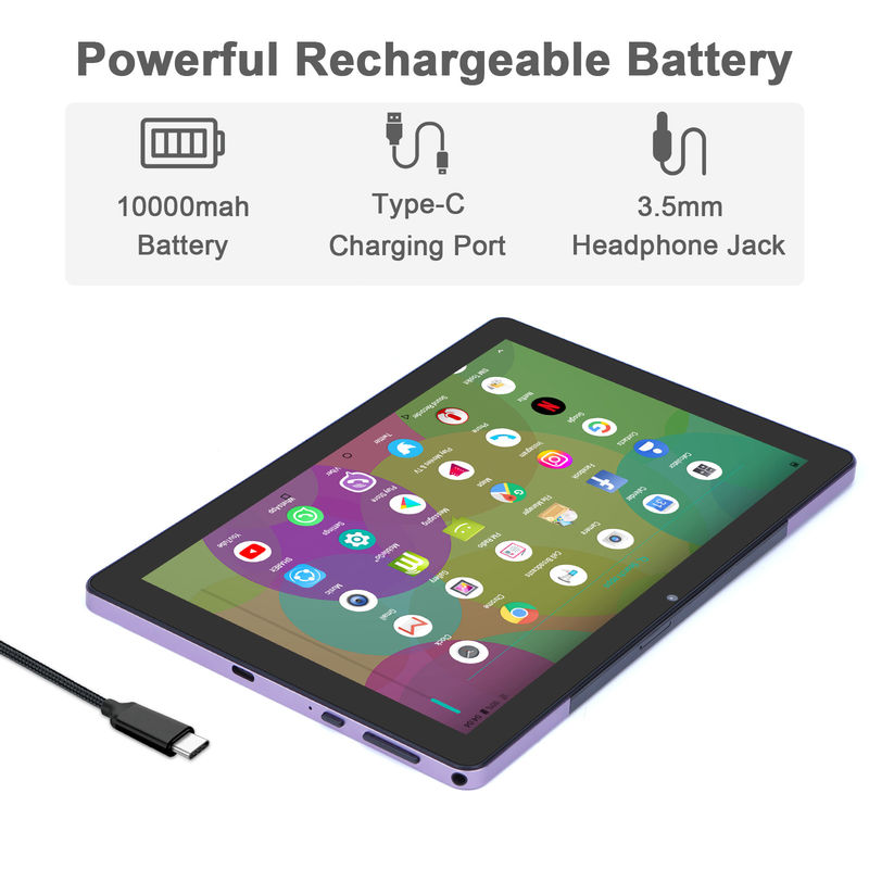 C-Idee 9,7 Zoll Android 12 Tablet 8 GB RAM 512 GB ROM Modell CM7800 Lila