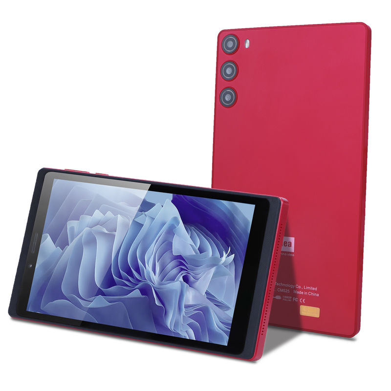 C Idea 7 Zoll Tablet 6 GB RAM 128 GB ROM mit SIM Android Tablet PC für Studenten CM525 Rot
