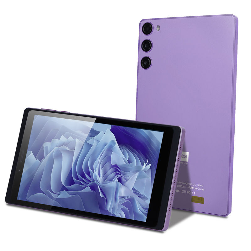 C Idee 7 Zoll 6+128GB 6000mAh Android Tablet PC mit SIM für Studenten CM525 Lila