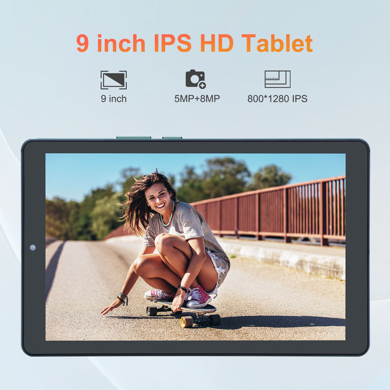 C-Idee 9 Zoll Android 12 Tablet 8 GB RAM 512 GB ROM 5MP + 8MP Dual Camera WIFI Tablet mit SIM CM915 (Grün)