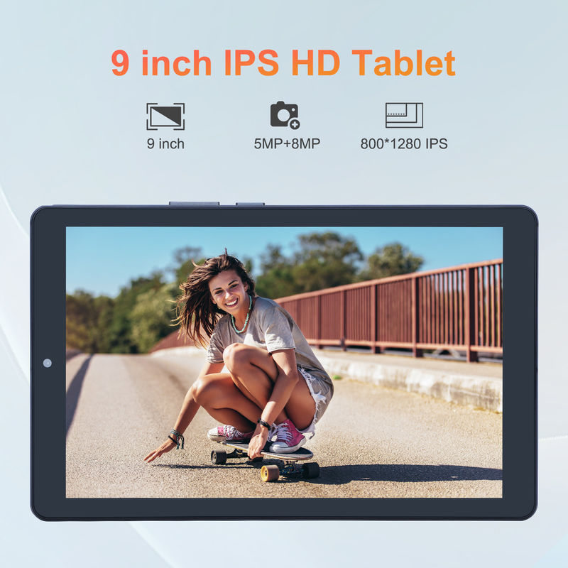 C-Idee 9 Zoll Android 12 Tablet 8 GB RAM 512 GB ROM 5MP + 8MP Dual Camera WIFI Tablet mit SIM CM915 (Grau)