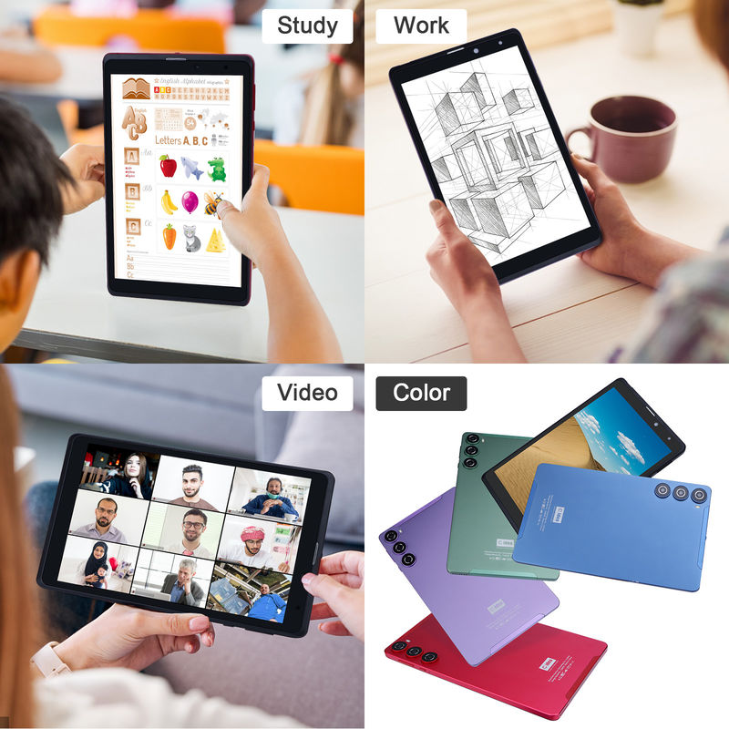 C-Idee 8 Zoll Android Tablet PC Hersteller mit Android 12 Quad Core 8GB+512GB Speicherplatz IPS HD Display CM835 ((blau)