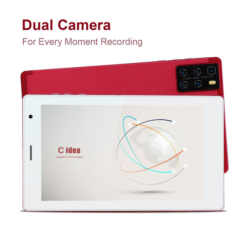 C-Idee Portable And Convenient Use 7 Zoll Touchscreen Tablet mit hoher Auflösung CM520 (rot)
