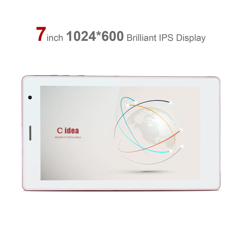 C-Idee Portable And Convenient Use 7 Zoll Touchscreen Tablet mit hoher Auflösung CM520 (rot)