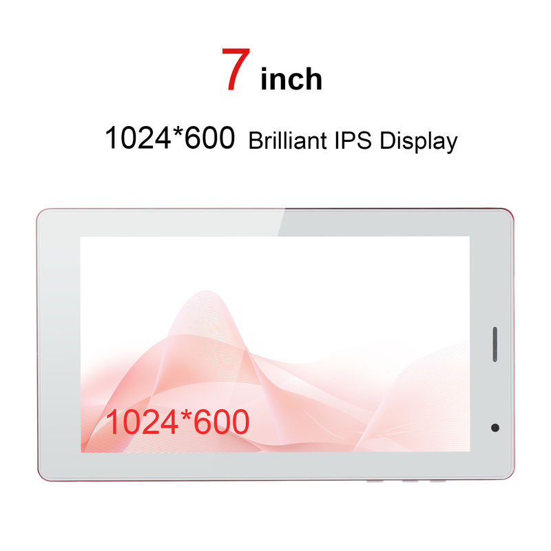C-Idee 7 Zoll Tablet PC 8 GB RAM 512 GB ROM Quad-Core Prozessor Dual Kamera WiFi/BT für Jugendliche mit Gehäuse CM513 (rot)
