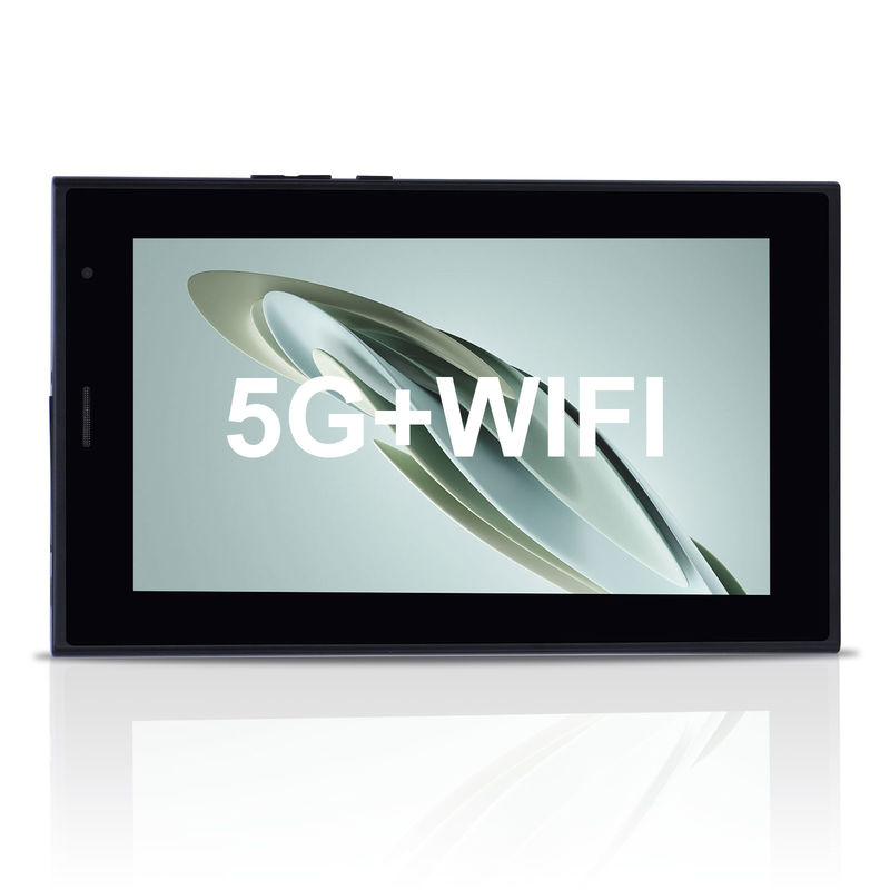 C-Idee Portable 7-Zoll-Tablet mit blauem Bildschirm WiFi 32GB+32GB Erweiterte Doppelkamera zum Geschenk CM522 Schwarz