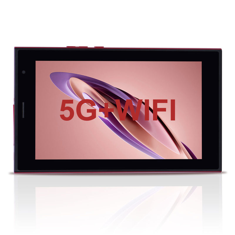 C-Idee Android 7 Zoll Tablet PC mit 6 RAM + 128 ROM Speicher 6000mAh Akkulaufzeit für Kinder und Erwachsene CM522 Rot