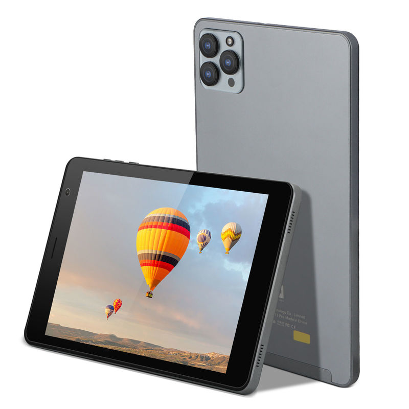 C-Idee Dual Kamera 8 Zoll Android Tablet PC Android 12 Tablets 1280x800 IPS HD-Display CM813-Grau
