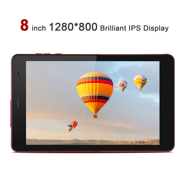 C-Idee 1280x800 IPS 8 Zoll Android Tablet HD Touchscreen GPS WLAN Dual Kamera 8000mAh Batterie CM813-Rot