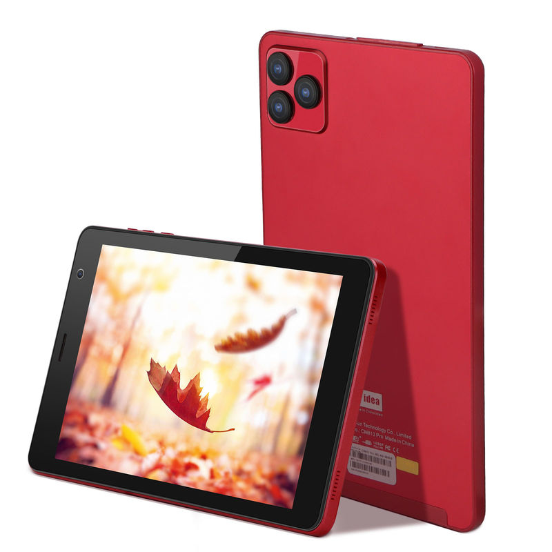 C Idee 8 Zoll Android 12 Tablet 6 GB RAM 512 GB ROM 8000mAh Batterie 5+8MP Kamera CM813 PRO-rot