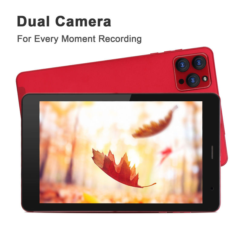 C Idee 8 Zoll Android 12 Tablet 6 GB RAM 512 GB ROM 8000mAh Batterie 5+8MP Kamera CM813 PRO-rot