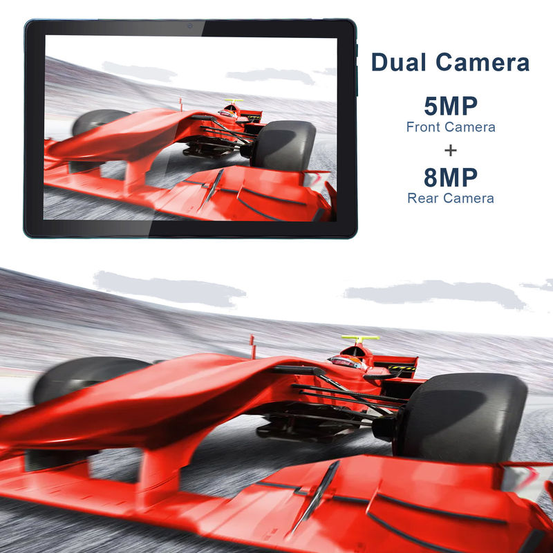 C-Idee 256ROM 10 Zoll Tablet PC Dual 5MP + 8MP Kamera Quad Core mit Tastaturgehäuse CM7000 Blau