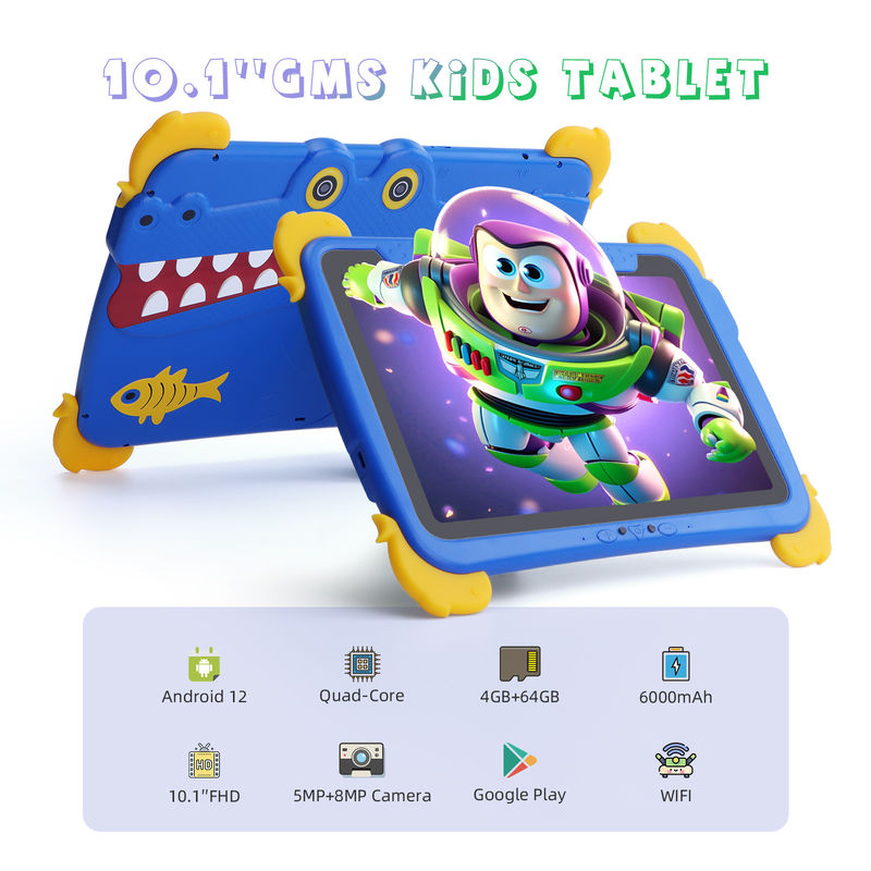 C Idea Kids Tab 10,1 Zoll Android 12 Tablet für Kinder 4 GB RAM 64 GB ROM Augenschutz Touchscreen P1150