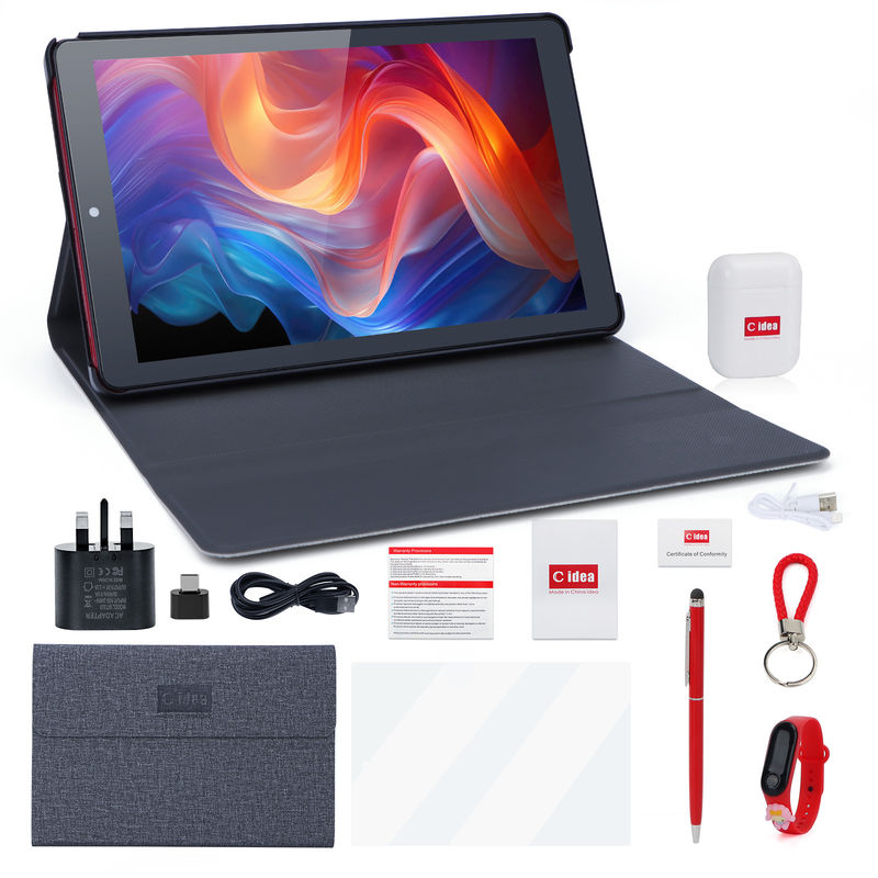 C-Idee 9 Zoll Tablet PC Android mit Simkarte 1024x600 IPS Bildschirm Anzeige WLAN GPS für Jugendliche Student CM915