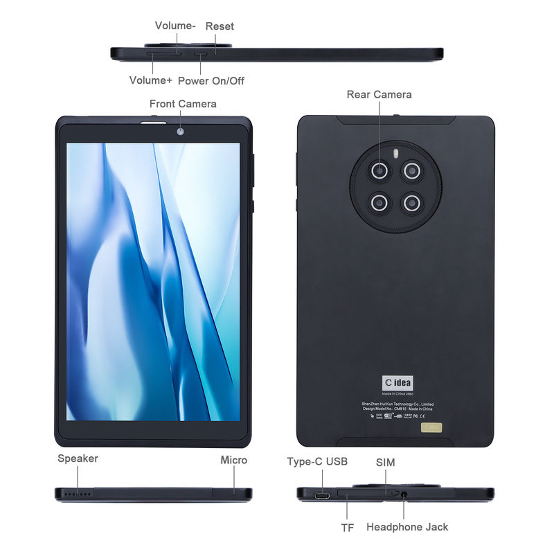 C Idea Android Tablet mit 800 * 1280 IPS-Display lange Akkulaufzeit 8 Zoll Tablet PC CM815