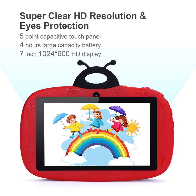 C-Idee Kinder Android 7 Zoll Touchscreen Tablet 6+128GB Speicherplatz Freier Gehäuse WIFI Doppelkamera CM75