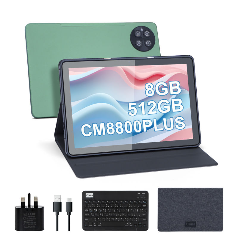 C Idea 10,1 Zoll 8 GB RAM 512 GB ROM WiFi Smart Tablet PC mit SIM-Unterstützung CM8800plus
