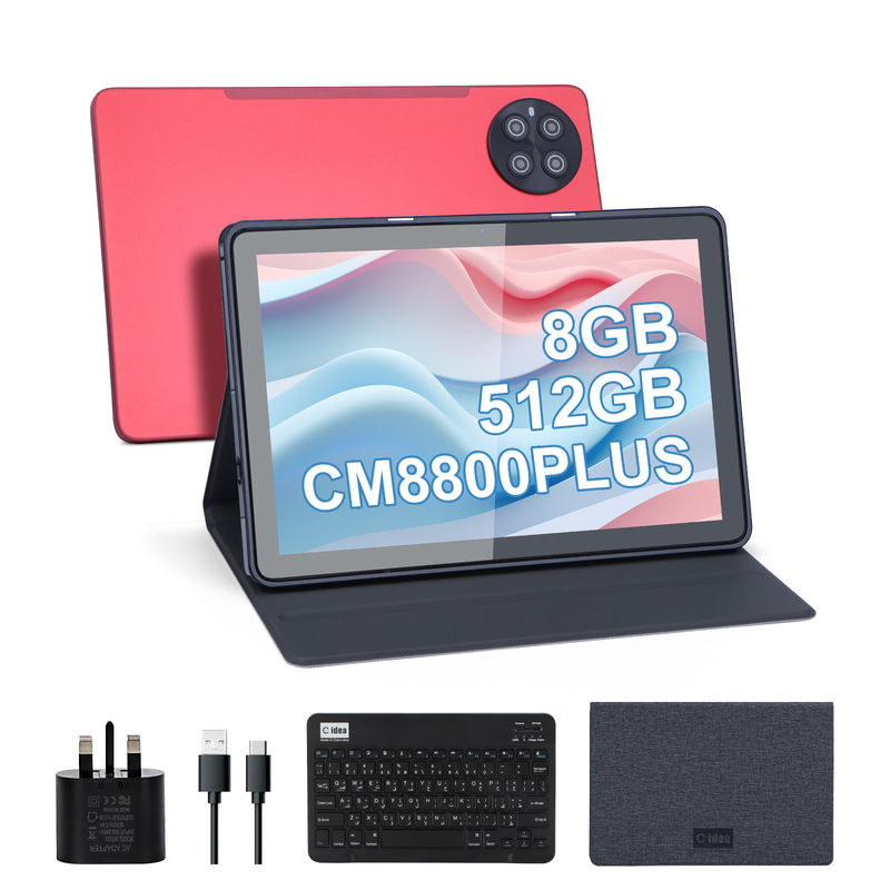 C Idea 10,1 Zoll IPS-Bildschirm Smart Tablet PC für Studenten mit Tastatur CM8800plus