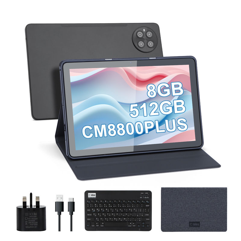 C Idee 8 GB RAM 512 GB ROM WiFi Android Tablet PC Tablet mit SIM-Unterstützung CM8800plus