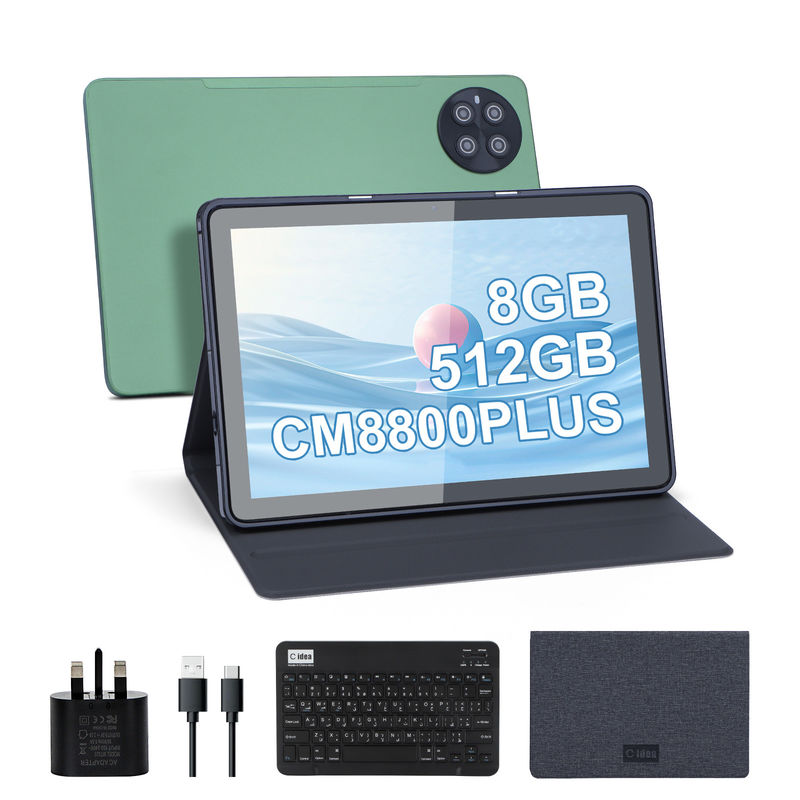 C-Idee Tablet für Studenten 8 GB RAM 512 GB ROM 10,1 Zoll Tablet PC mit 2 SIM CM8800plus