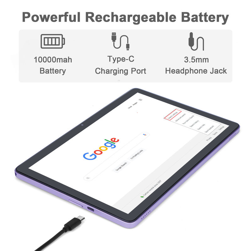 C-Idee 10,1 Zoll Langlebiges Tablet 512 GB Speicher Bildungs-Tablet für die Schule CM8800plus