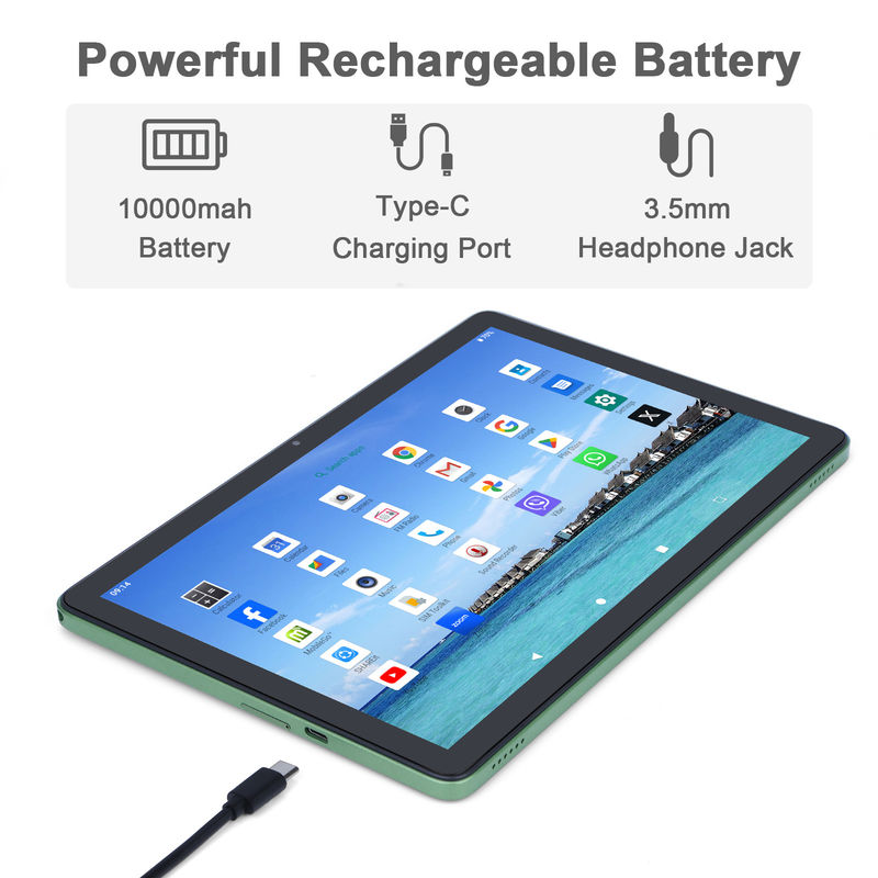 C-Idee 10,1 Zoll Bildungs-Tablet für Studenten mit Tastatur-Maus 2 SIM CM8800plus