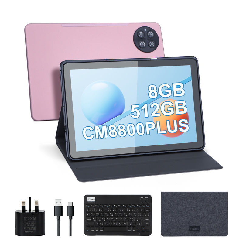 C-Idee 10.1 Zoll 5G WiFi Touchscreen Tablet für Studenten mit Tastatur CM8800plus