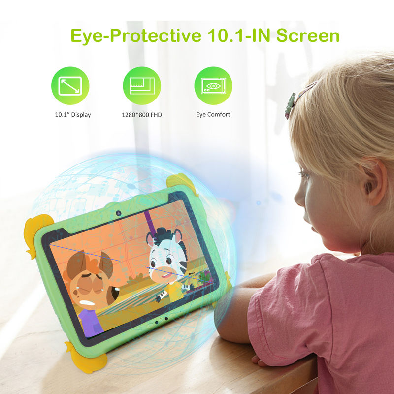 C-Idee 10,1 Zoll Kinder Tablet PC mit Gehäuse Augen Schutz IPS HD Bildschirm für Bildung Lernen P1100