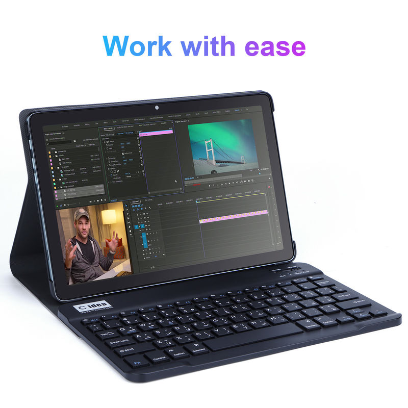 C-Idee 10,1 Zoll Smart Tablet 10000mAh Batterie 8 GB + 512 GB mit Bluetooth-Tastatur und SIM-Support für das Lernen