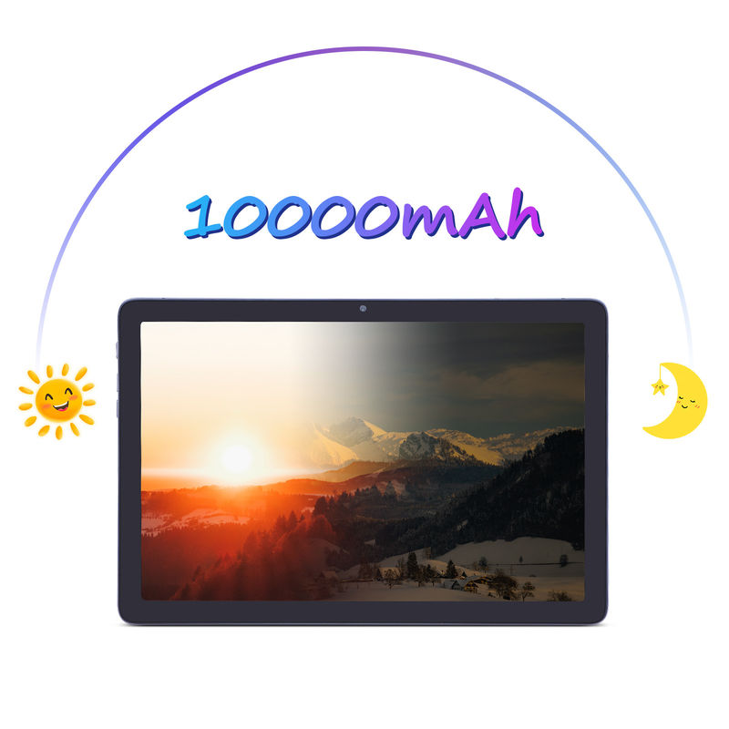 C-Idee 10,1 Zoll Android Tablet Dual Camera 8GB RAM 512GB ROM WIFI 5G Tablet mit Tastatur Maus SIM-Unterstützung für die Schule