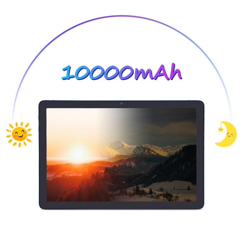 C Idea Android Tablet 10,1 Zoll Großbildschirm 8 GB RAM 512 GB WIFI 5G Tablet mit Tastatur Maus SIM-Unterstützung für Studenten