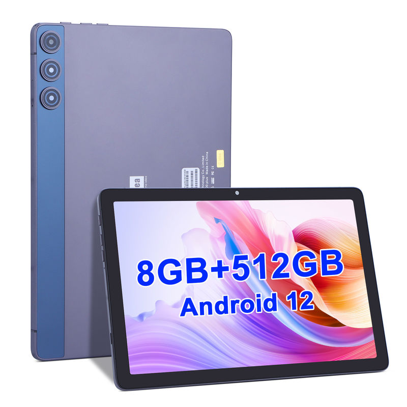 C-Idee 10,1 Zoll Android Tablet Dual Camera 8GB RAM 512GB ROM WIFI 5G Tablet mit Tastatur Maus SIM-Unterstützung für die Schule