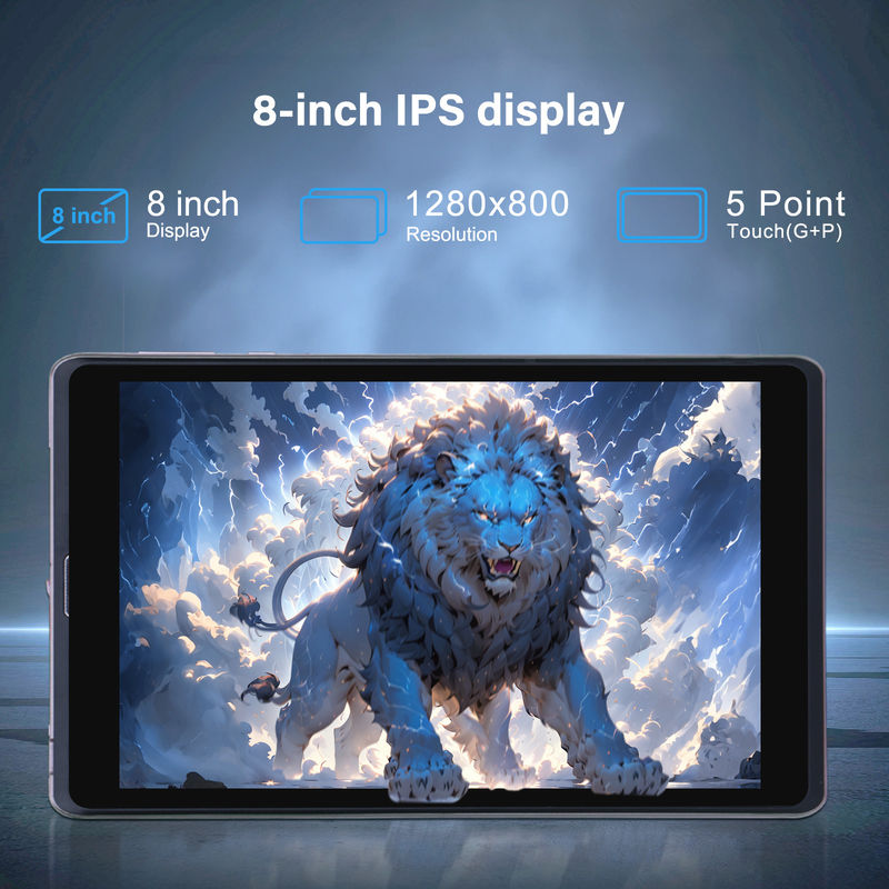 C Idea 8 Zoll Android 12 Tablet 8000mAh Batterie 5MP+8MP Kamera 8GB RAM 512GB ROM Für das Lernen CM818-rosa