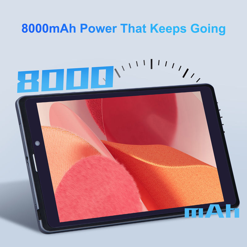 C Idee Android Tablet PC Dual Kamera 8 Zoll 1280x800 IPS HD Display Android 12 Tablets für Jugendliche CM818-Grau