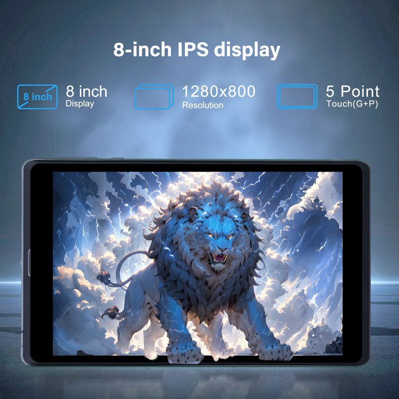 C Idee Android Tablet PC Dual Kamera 8 Zoll 1280x800 IPS HD Display Android 12 Tablets für Jugendliche CM818-Grau
