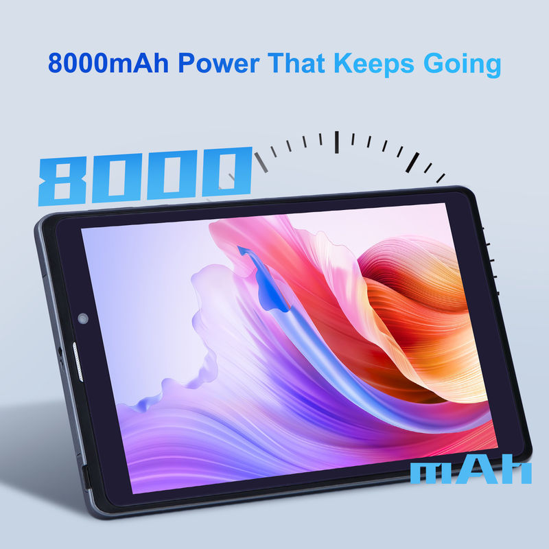 C Idee Android Tablet PC Dual Kamera 8 Zoll 1280x800 IPS HD Display Android 12 Tablets für Studenten CM818-Grau